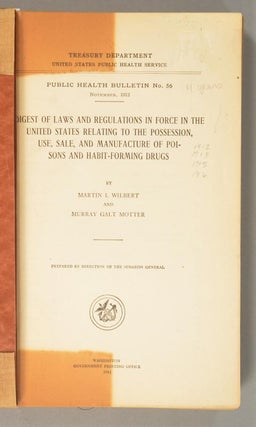 DIGEST OF LAWS AND REGULATIONS IN FORCE IN THE UNITED STATES RELATING