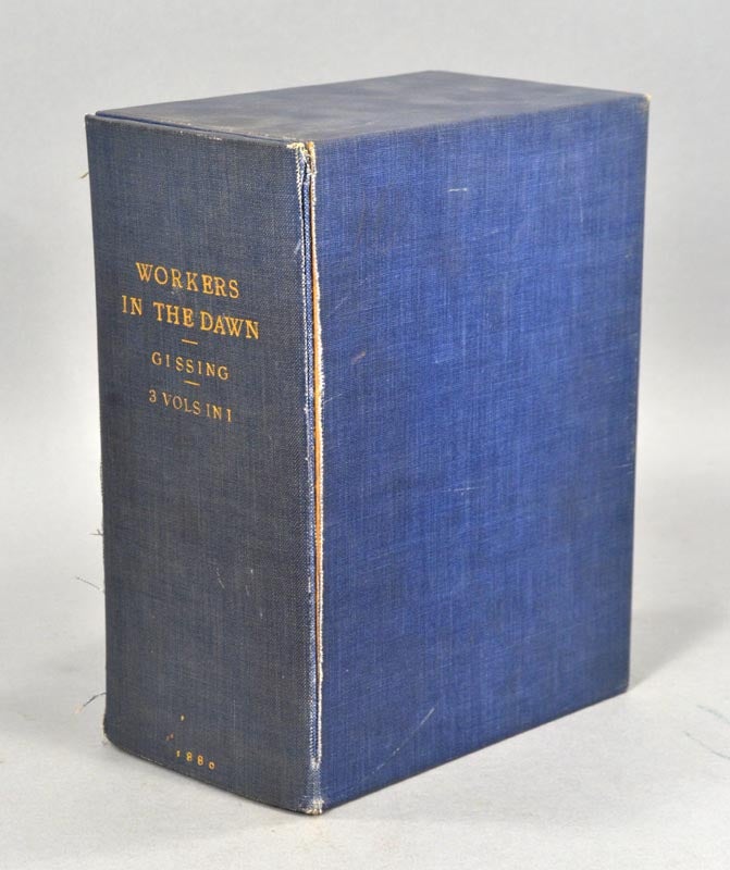 Item #89819 WORKERS IN THE DAWN. A Novel. In Three Volumes. George GISSING.