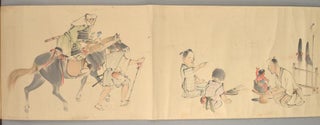 [Emaki Handscroll 絵巻] Heian Tōyō Jūnigetsu Jimbutsu Gazu 平安東陽十二月人物画図