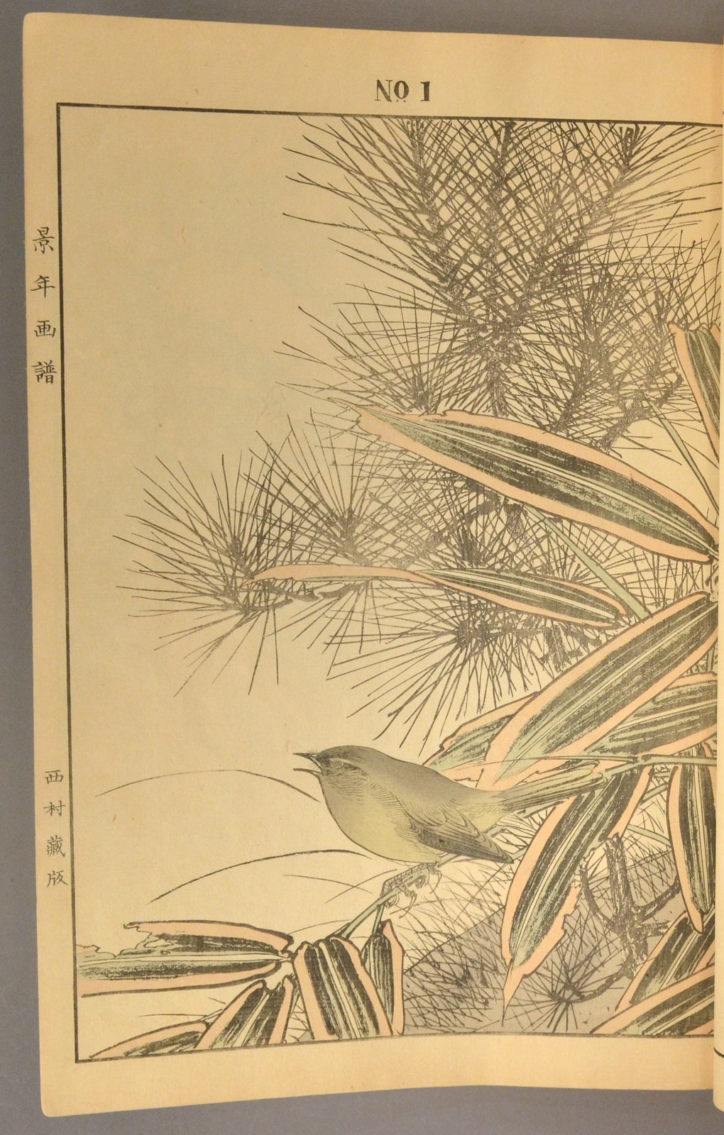 KEINEN KACHÔ GAFU. Haru no bu by BIRDS, FLOWERS on Boston Book Company