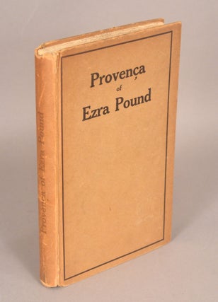 Item #90241 PROVENCA. Ezra POUND