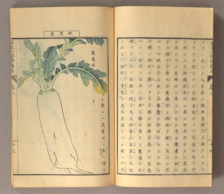 Item #90379 Sōmoku Rokubu Kōshuhō 　草木六部耕種法. author Satô Nobuhiro.