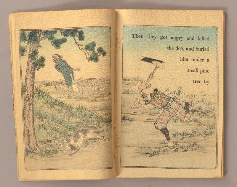 Japanese Fairy Tale Series No. 4 - The Old Man Who Made The Dead Trees  Blossom Hanasaki Jiji 花咲爺 on Boston Book Company