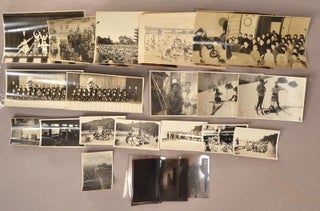 Item #91011 [Group of loose black and white photos and negatives