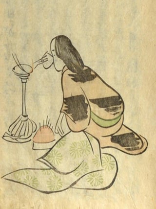 Item #91312 SHIN HANATSUMI新花摘み. EHON, author Yosa BUSON 与謝蕪村,...